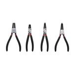 Thumbnail - 4 Piece 7 Inch Long Straight and 90 Degree Offset Internal and External Snap Ring Pliers Set - 11