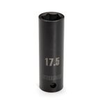Thumbnail - 17 5mm by 1 2 Inch Drive 6 Point Thin Wall Deep Impact Socket - 21