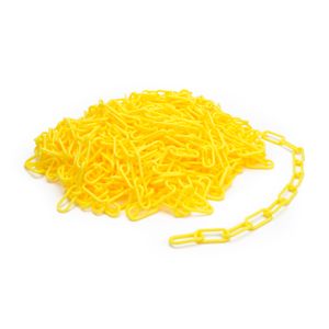 200-Foot Yellow Plastic Safety Chain