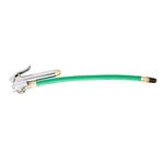 Thumbnail - Straight Chuck Tire Inflator with Built In Gauge with 12 Inch Green Hose - 01