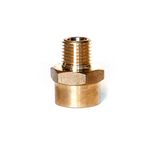 Thumbnail - 3 8 Inch Male to 1 4 Inch Male NPT Brass Reducer - 21