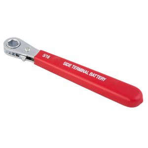 Lang Tools 6525 XL Ratcheting Side Terminal Battery Wrench 5/16 5/16 