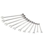 Thumbnail - 11 Piece Standard 144 Tooth Ratcheting Wrench Set - 01