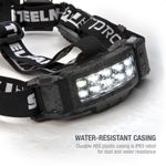 Thumbnail - 250 Lumen Motion Activated Slim Profile Multi Mode LED Headlamp 3xAA Battery Powered with Rear Red Blinker - 71