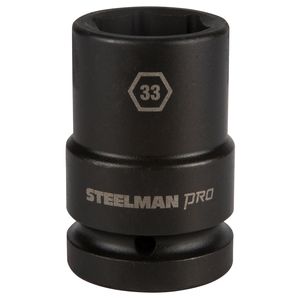 1 Inch Drive by 33mm 6 Point Thin Wall Deep Impact Socket