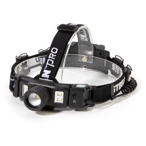 260 Lumen Motion Activated Multi Mode Pivoting Rechargeable LED Headlamp with Rear Safety Light