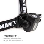 Thumbnail - 200 Lumen Motion Activated Multi Mode Pivoting Rechargeable Dual LED Headlamp - 51
