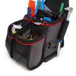 Thumbnail - 13 Compartment Work Belt Framer Pouch with Hammer Loop - 61