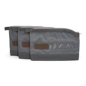 Zippered Accessory and Tool Pouch 3-Pack