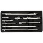 Thumbnail - 1 4 3 8 and 1 2 Inch Drive Magnetic Extension Bar Set 9 Piece - 11