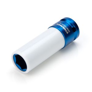 1 2 Inch Drive 17mm Sleeved Impact Socket Blue