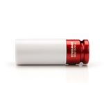 Thumbnail - 1 2 Inch Drive 21mm Sleeved Impact Socket Red - 11