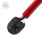Thumbnail - 1 2 Inch Drive 120 Foot Pound Pre set Torque Wrench Red - 31