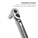 Thumbnail - 1 4 Inch Drive Micro Adjustable Torque Wrench 30 150 Inch Pounds - 41