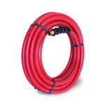 Thumbnail - 35 Foot x 3 8 Inch Rubber Air Hose with 3 8 inch NPT Fittings - 01