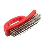 Thumbnail - Stainless Bristle Wire Brush with Plastic Handle 2 pack - 01