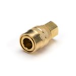 Thumbnail - 1 4 Inch NPT Solid Brass Coupler and Steel Plug Pack 20 Piece - 11