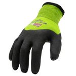 Thumbnail - AX360 Seamless Cut 5 Grip Hi Viz Cold Weather Gloves - 01