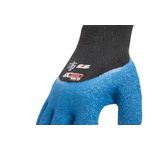 Thumbnail - AX360 Seamless Knit Crinkle Grip Latex Gloves - 31
