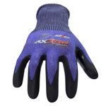 Thumbnail - AX360 Seamless Nitrile dipped Cut Resistant Dotted Grip Gloves - 11