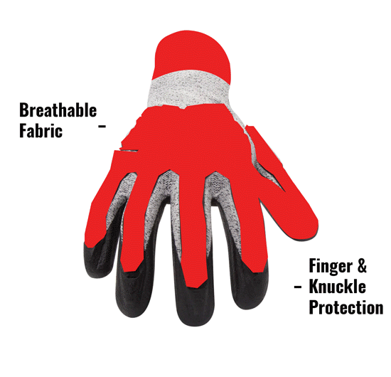 Breathable Fabric.Heavy-Duty Impact Protection