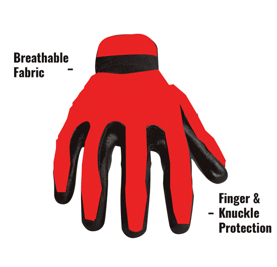Breathable Fabric.High Level Impact Protection