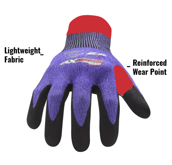 Lightweight Fabric.Reinforced Wear Points