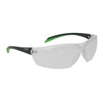 Thumbnail - Scratch Resistant TPR Padded Temple Clear Lens Safety Glasses - 01