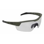 Thumbnail - Premium Ballistic Impact Rated Clear Lens Anti Fog Safety Glasses in Drab Green - 01