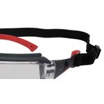 Thumbnail - Premium Gasket Sealed Anti Fog Clear Lens Safety Glasses with Removable Headband in Black and Red - 21