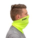 Thumbnail - Protective Neck Gaiter Face Cover in Hi Viz Yellow - 61