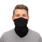 Thumbnail - Protective Neck Gaiter Face Cover in Black - 51