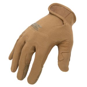 GSA Compliant Fire Resistant Premium Leather Operator Gloves, Coyote
