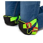Thumbnail - Breathable Mesh Gel Core Foam Knee Pads with Hi Viz Straps - 51