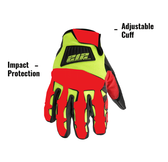 Adjustable Cuff.Hi-viz Coloring
