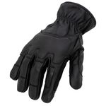 Thumbnail - GSA Compliant ANSI A3 Cut Resistant Leather Driver Work Glove in Black 3X Large - 01