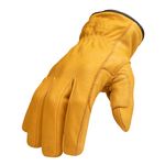 Thumbnail - Cut Resistant 5 Leather Driver Gloves - 01