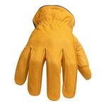 Thumbnail - Cut Resistant 5 Leather Driver Gloves - 21