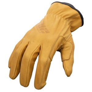 GSA Compliant Leather Driver Work Glove, Russet Brown