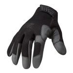 Thumbnail - High Abrasion Air Mesh Cut 3 Touch Screen Gloves in Black - 01
