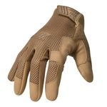 Thumbnail - High Abrasion Air Mesh Cut Resistant 3 Touch Screen Gloves in Coyote - 01