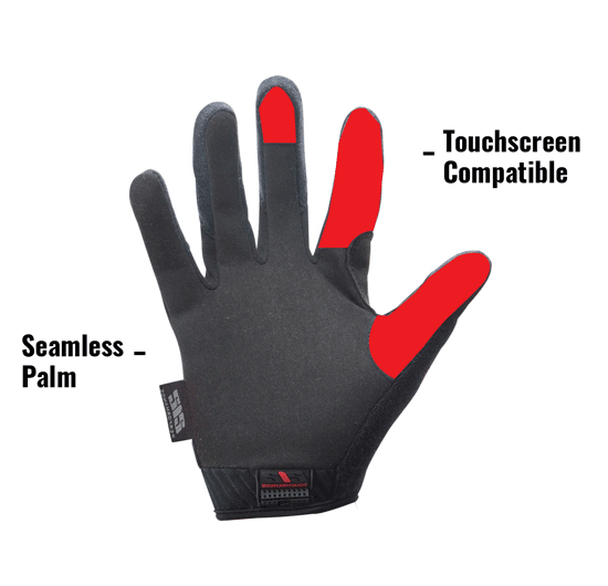 Breathable Backing.Adjustable Cuff