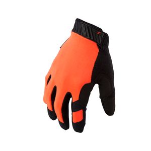 Touch Screen Mechanic Gloves in Hi Viz Orange