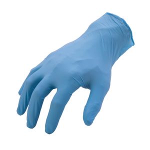 Disposable 5mil Blue Nitrile Gloves Latex Free 100 Count 