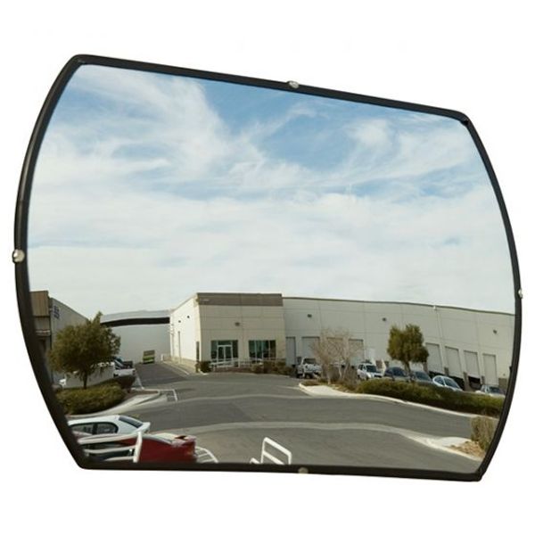 See-All Rectangular Glass Outdoor Convex Security Mirror 24x15" PLX1524 In Box 