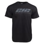 Thumbnail - 212 Performance Logo Tee in Black and Gray - 01