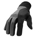 Thumbnail - Touch Screen High Grip Silicone Palm Tundra Jogger Winter Gloves - 01