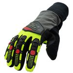 Thumbnail - Waterproof Fleece Lined Impact A3 Cut Tundra Winter Work Gloves - 01