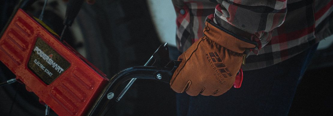 Stay Warm in the Cold with the Durable and Rugged Buffalo Leather Fleece Lined Waterproof Cold Weather Work Glove