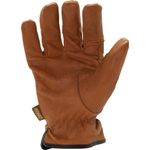 Thumbnail - Fleece Lined Buffalo Leather Driver Winter Work Gloves - 21